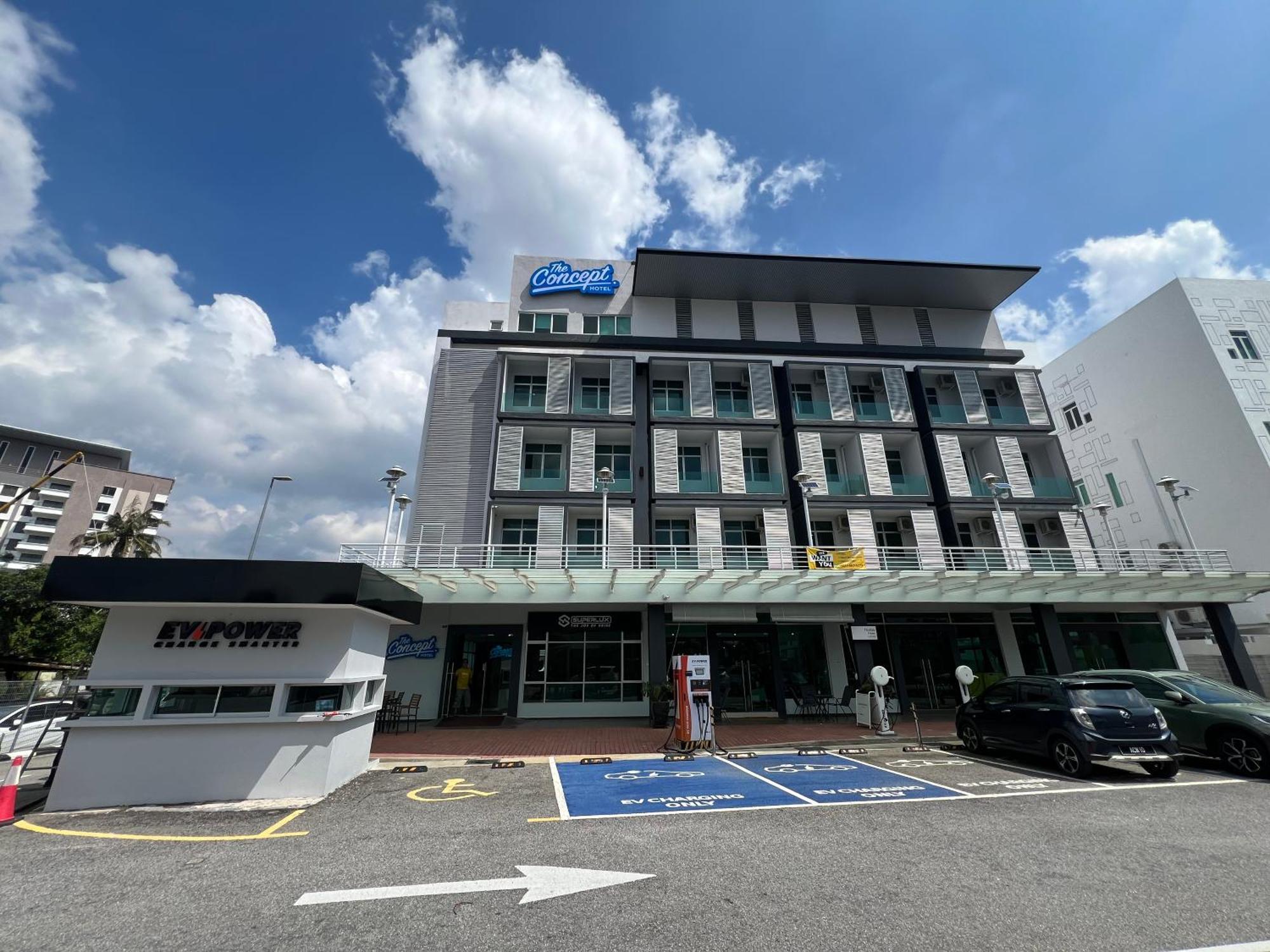 The Concept Hotel Melaka City Exterior foto